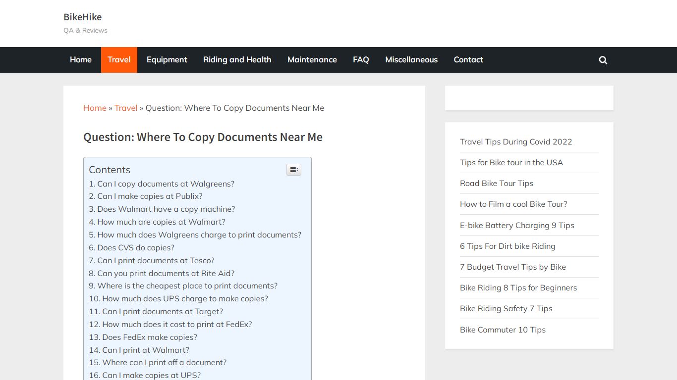 Question: Where To Copy Documents Near Me - BikeHike